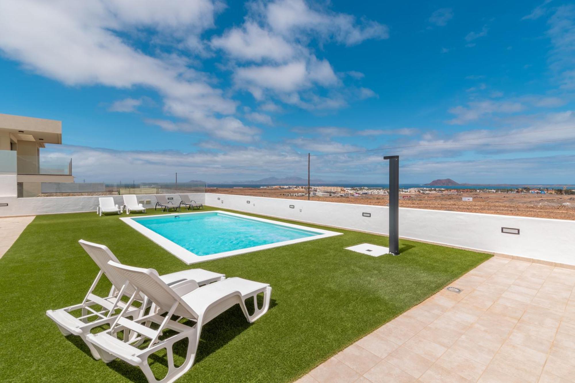 Ferienwohnung Seascape Heated Pool, Air-Con, View, Adult Only Corralejo Exterior foto